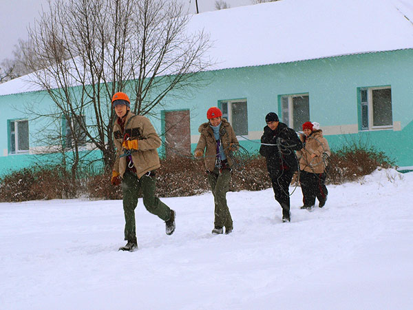 Новогодний забег команд